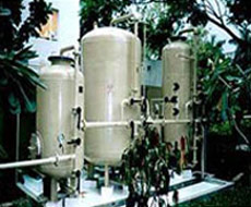 Battery Of Iron Removal Filter And Softener